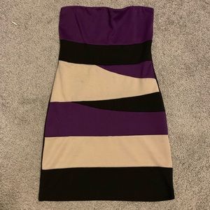 Strapless dress - love culture